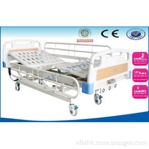 Three Function Semi Automatic Medical Electric Ward Beds Fo